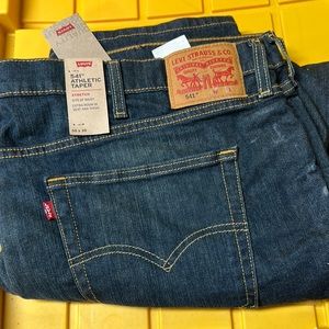 Levi jeans Brand new 541 Athletic taper. Extra room in seat and thigh area